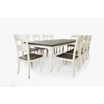 Madison County Table and 6 Side Chairs Dining Set