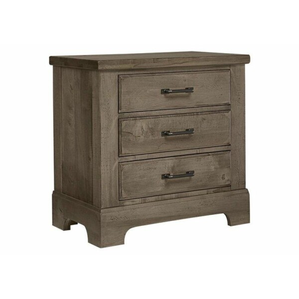 Artisan & Post Cool Rustic Stone Grey Nightstand Nightstands 08
