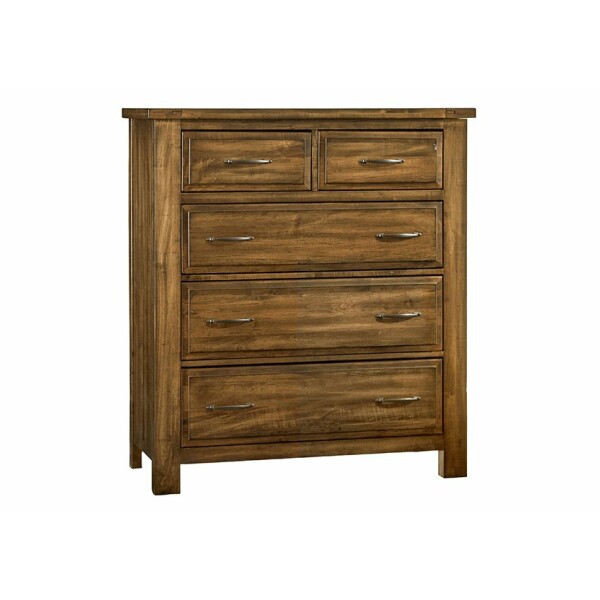 Artisan & Post Maple Road Antique Amish Chest – 5 Drawers Chests Vaughan Bassett