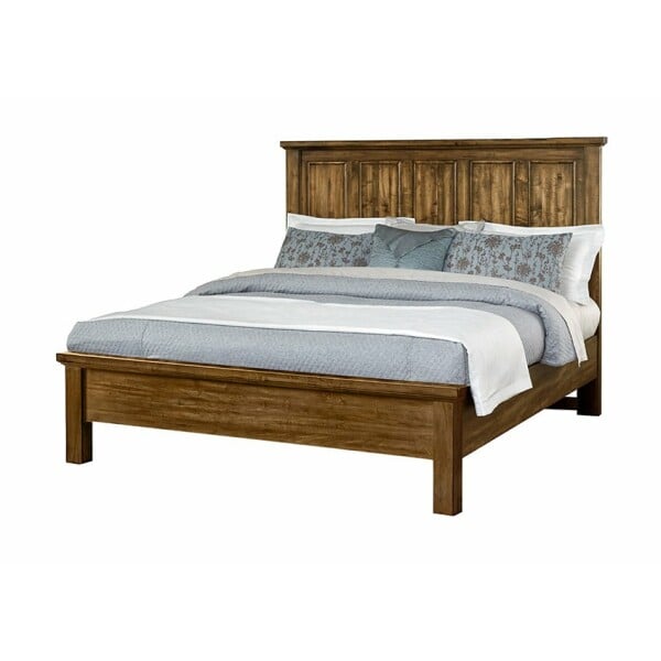 Artisan & Post Maple Road Mansion Antique Amish Bed With Low Profile Footboard Beds Vaughan Bassett