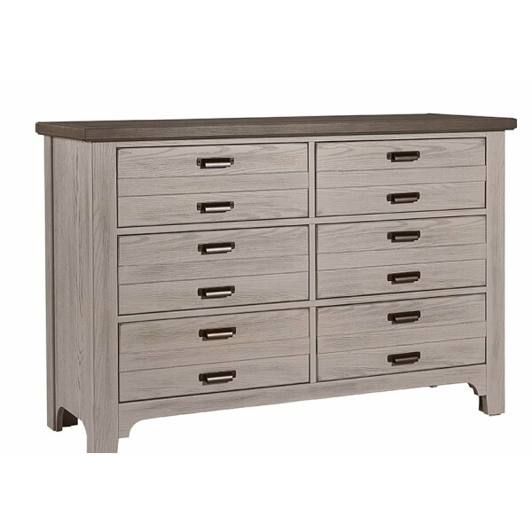 Sawmill Saddle Grey 5 Drawer Storage Chest Chests 08 7