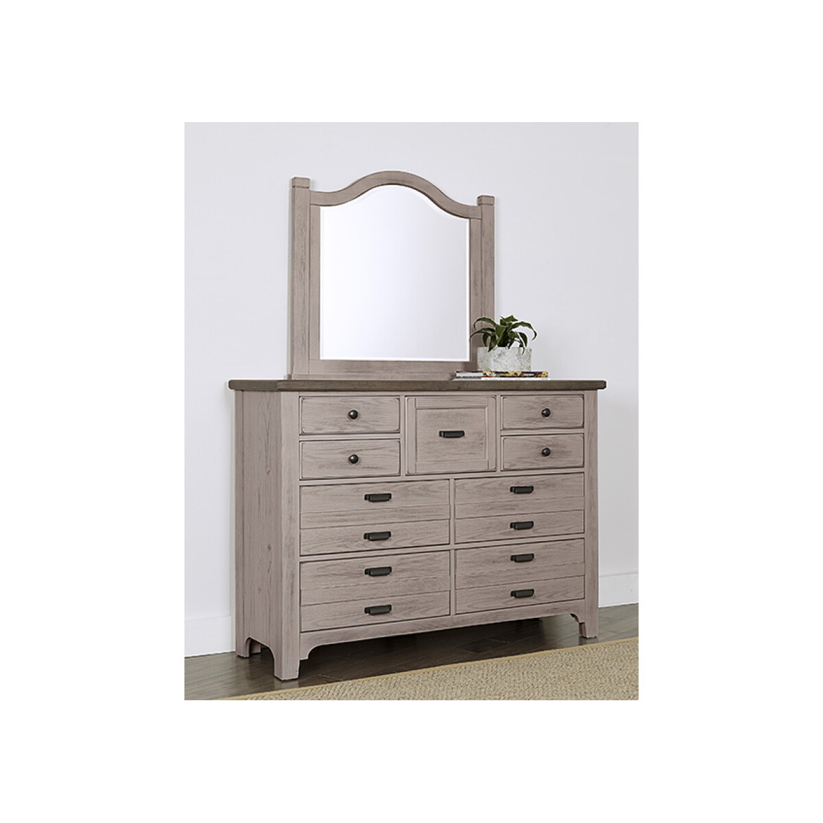 LMCO Home Bungalow Dover Grey Dresser Dressers 08 9