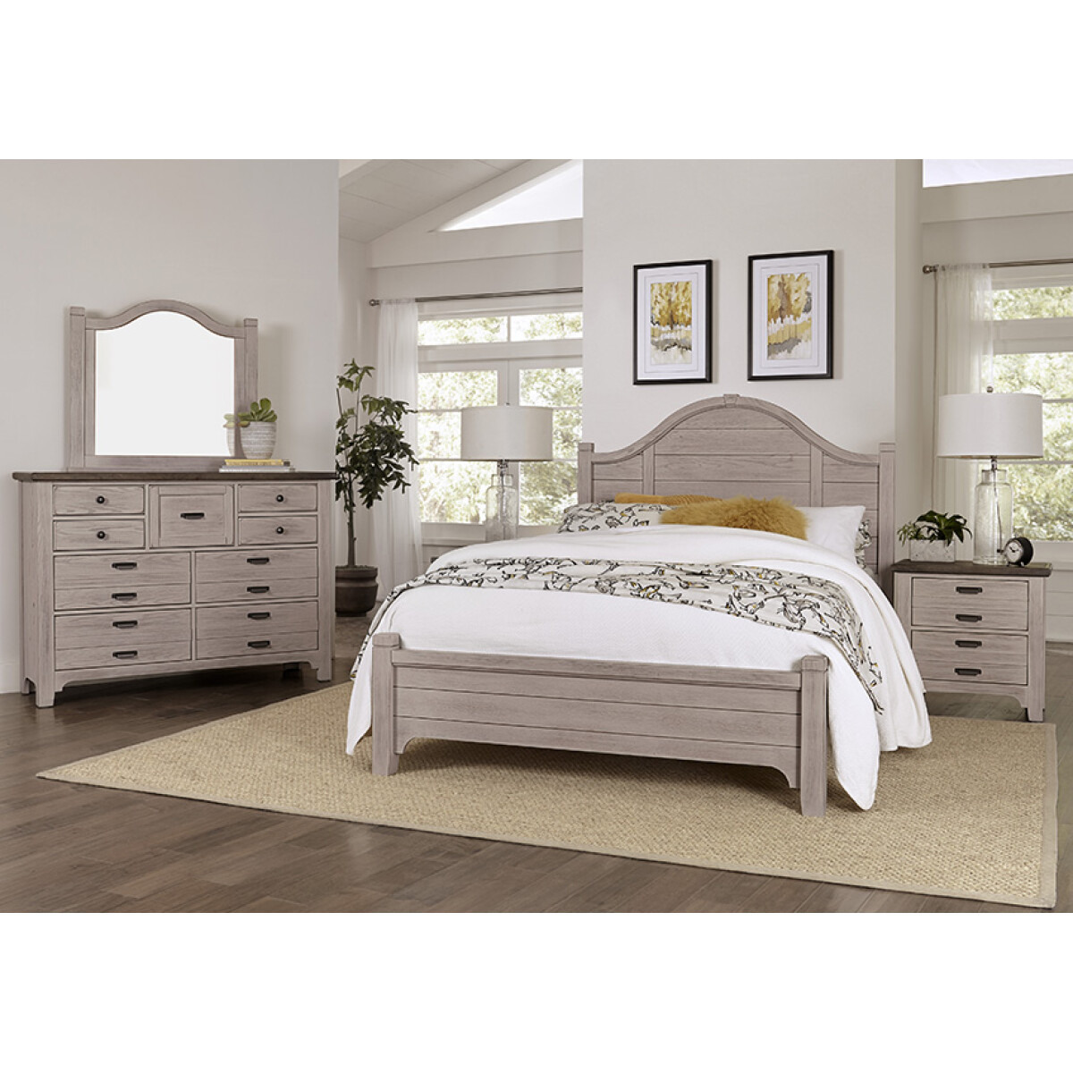 LMCO Home Bungalow Dover Grey Dresser Dressers 08 11