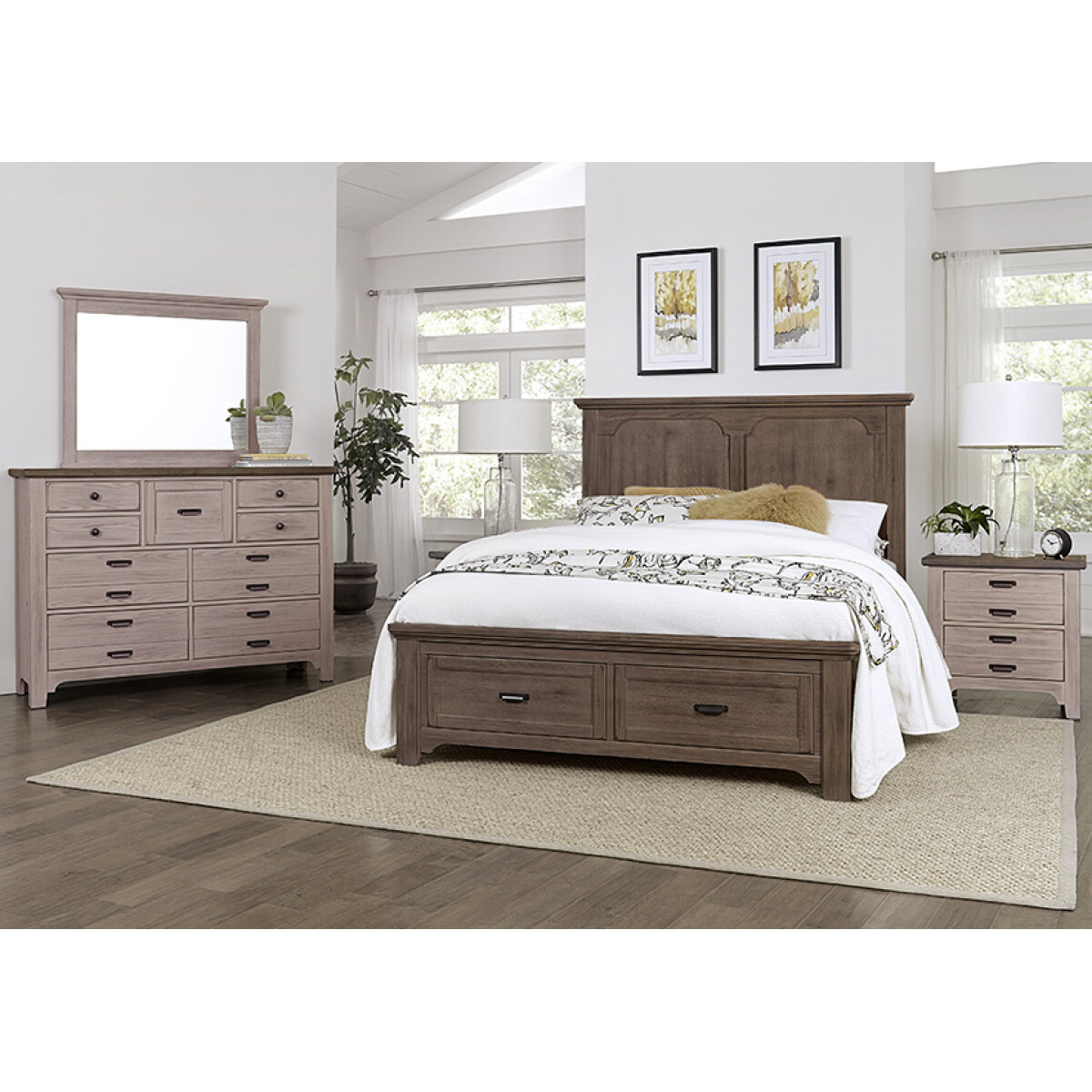 LMCO Home Bungalow Dover Grey Dresser Dressers 08 12