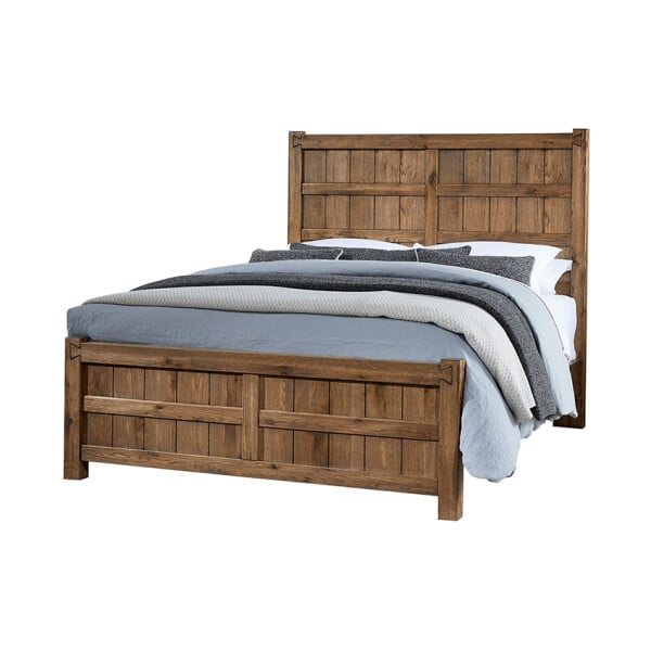 Dovetail Queen Board & Batten Bed 752 Natural Beds 05