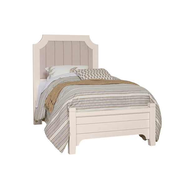 Bungalow Home Upholstered Full Bed Lattice Beds Vaughan Bassett