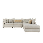 Modular Sectional with Ottoman