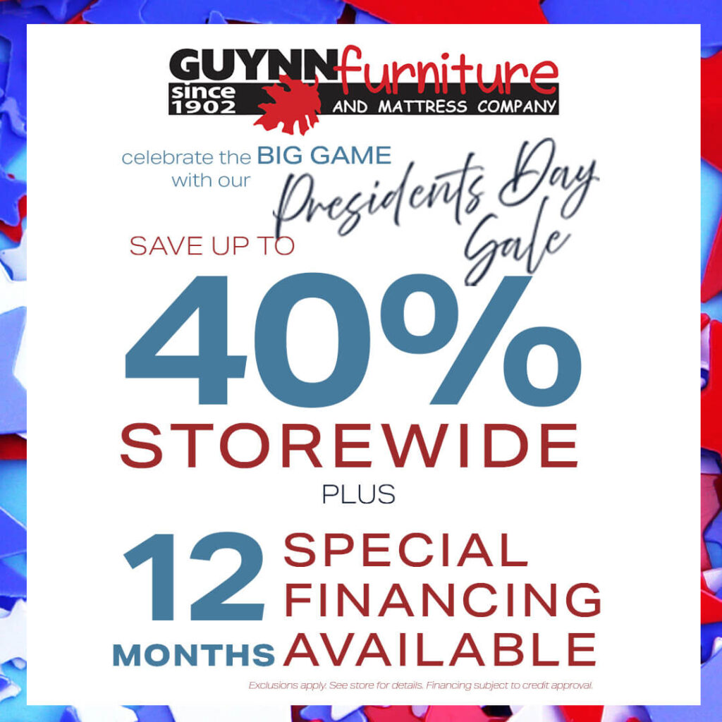 Guynn Presidents Day PROMO BLOCK 1 1080×1080 FEB2026