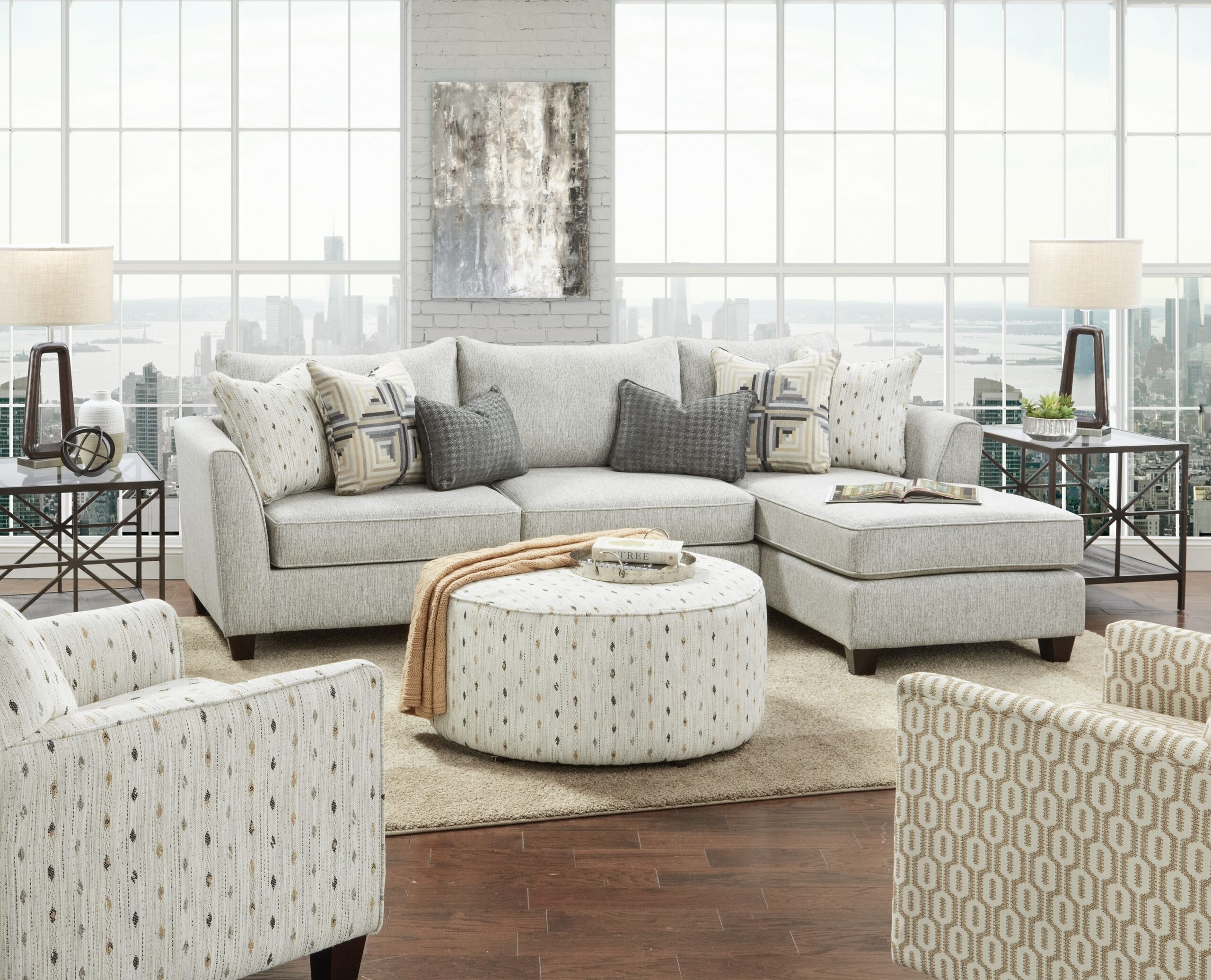 Palm Beach Iron RAF Sectional