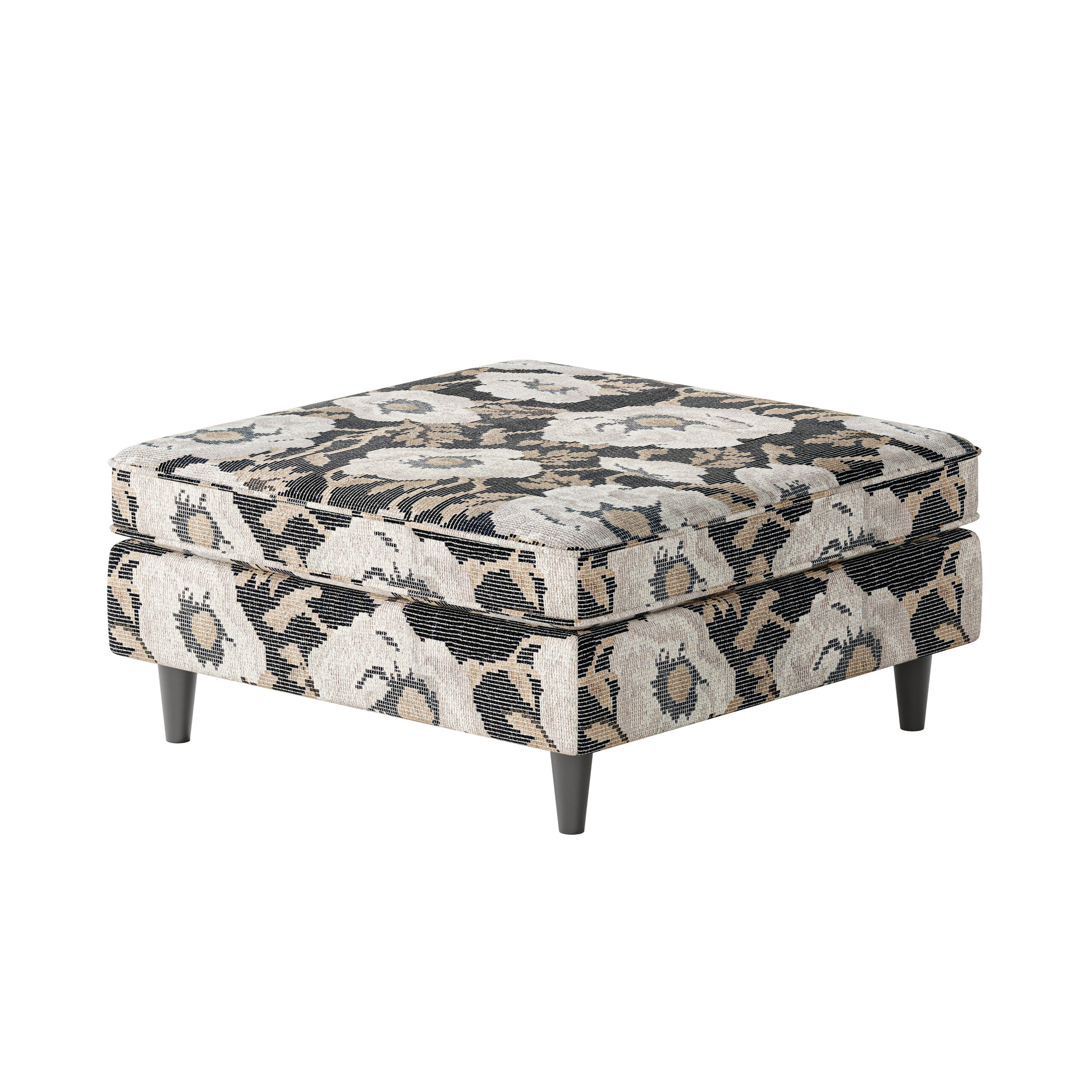 170 Bloom Carbon Ottoman