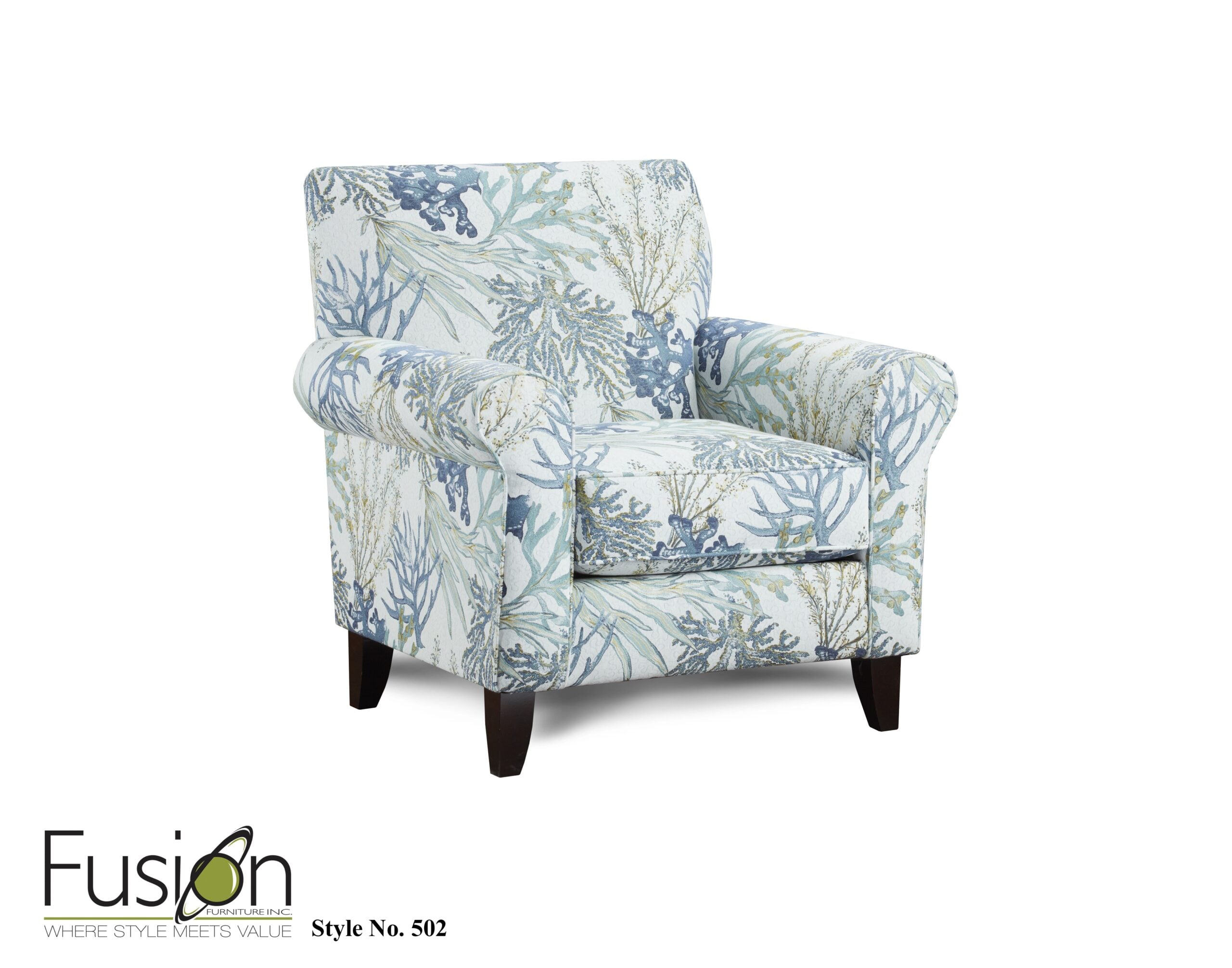 Coral Reef Oceanside Accent Chair