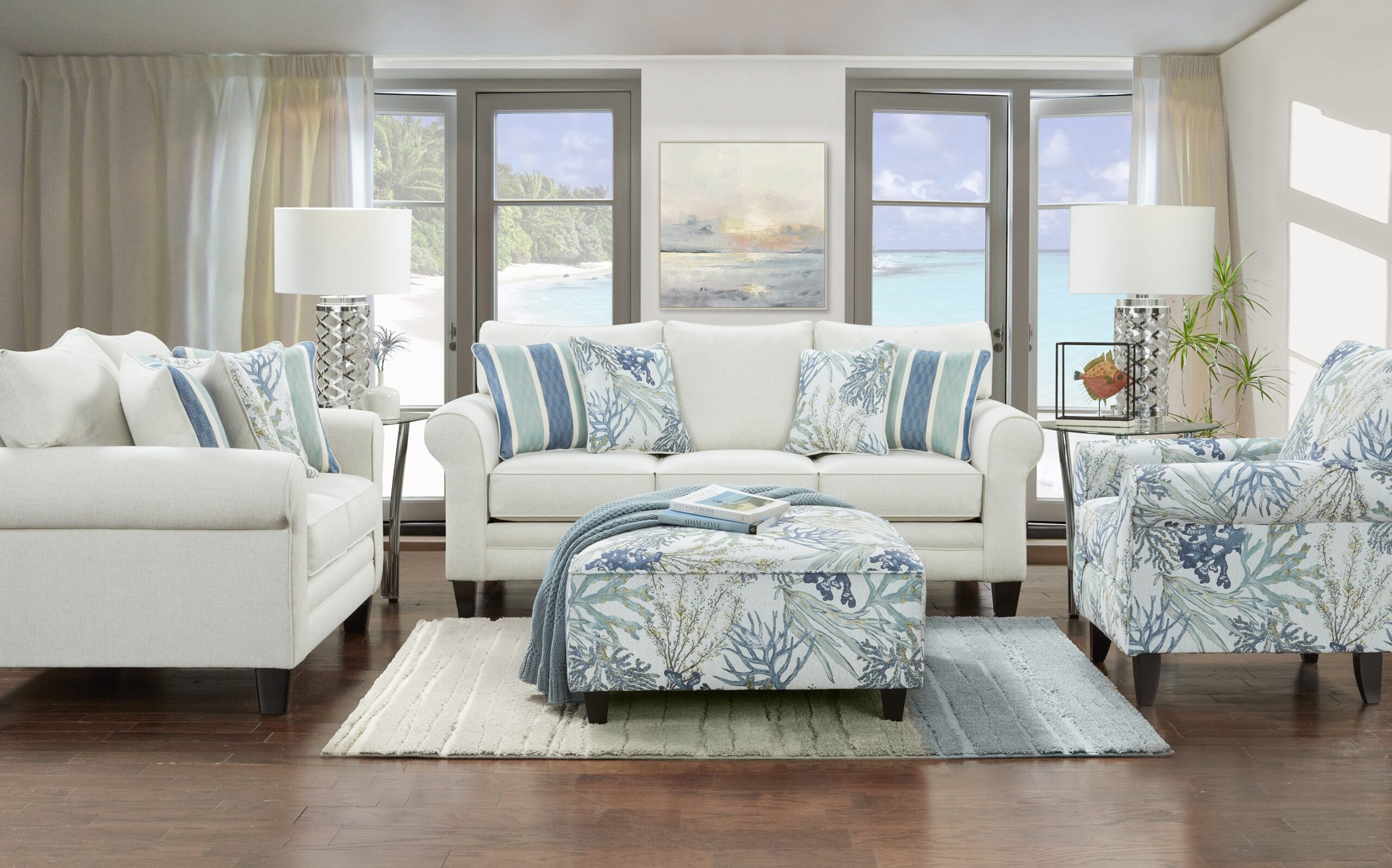 Grande Glacier Loveseat