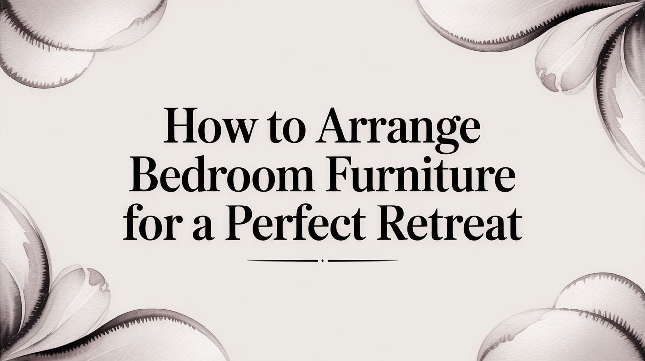 How to Arrange Bedroom Furniture for a Perfect Retreat