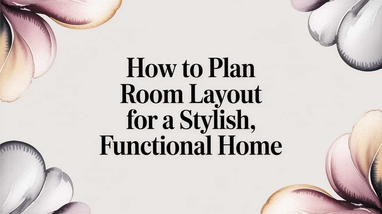 How to Plan a Room Layout for a Stylish, Functional Home