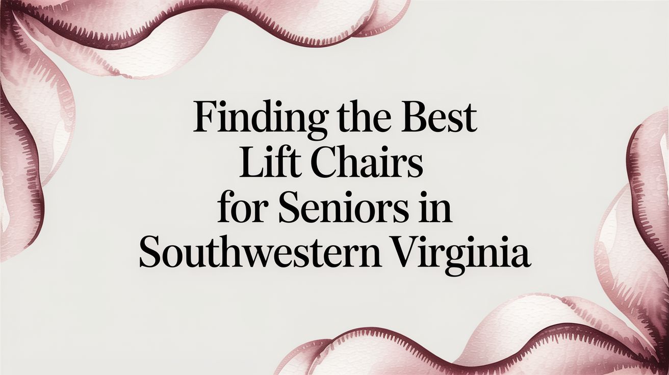 Best Lift Chairs For Seniors Title Page