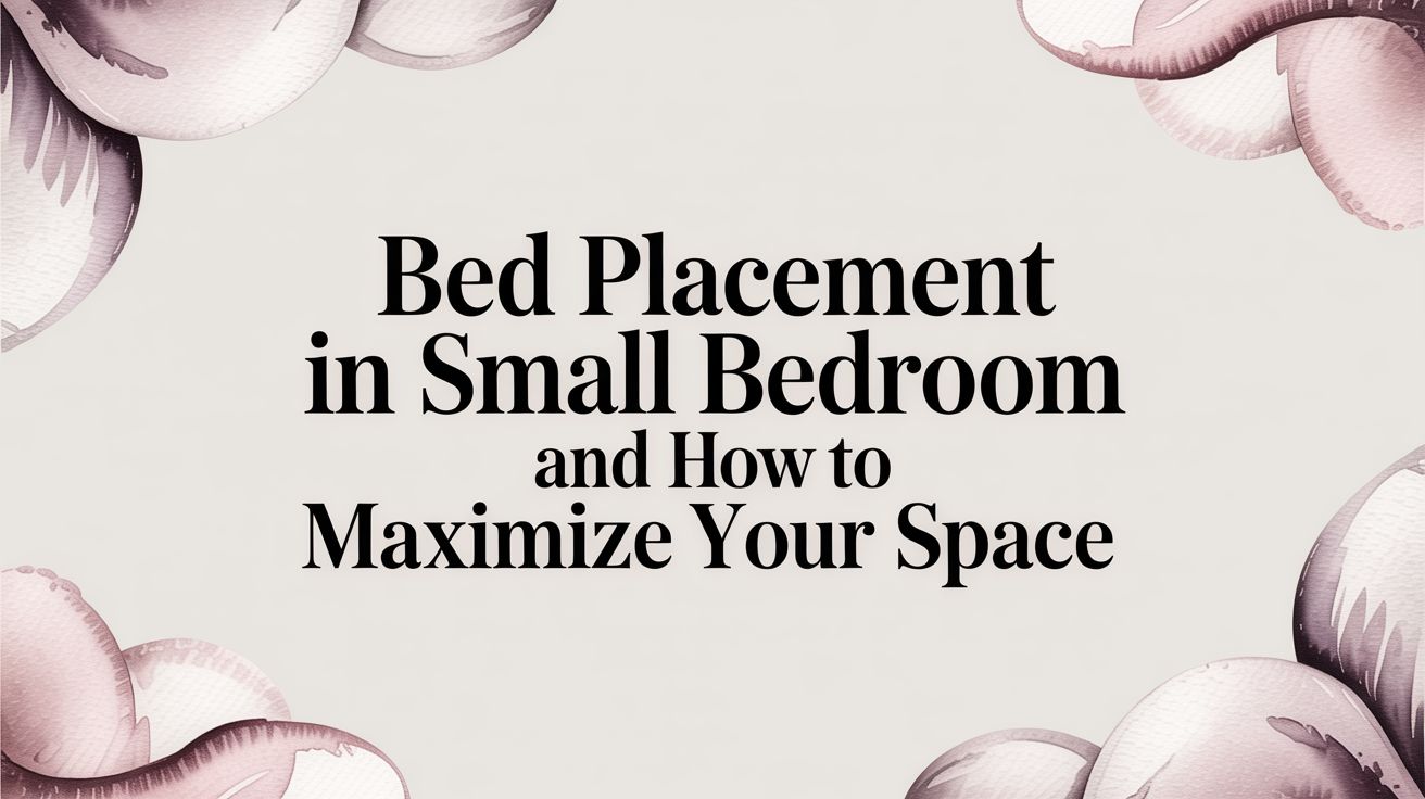 Bed Placement In Small Bedroom Title Card