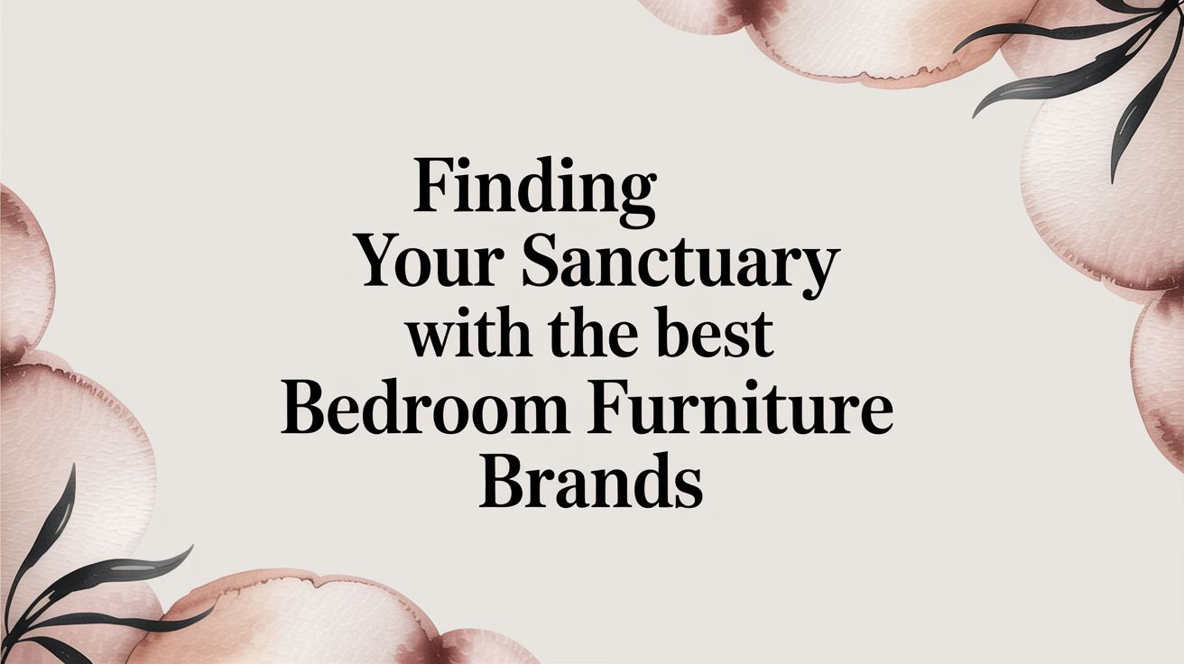 Best Bedroom Furniture Brands Typography