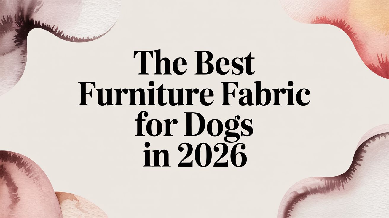 Best Furniture Fabric For Dogs Title