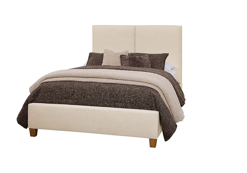 Joinery Upholstered Bed-ivory Cream - 194-661I-166I-822I-404