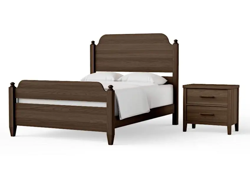 Pure Maple Poster Bed - 180-669-966-933-MS2