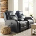 Dorian Reclining Loveseat w/ Console - 449755 - Image 3