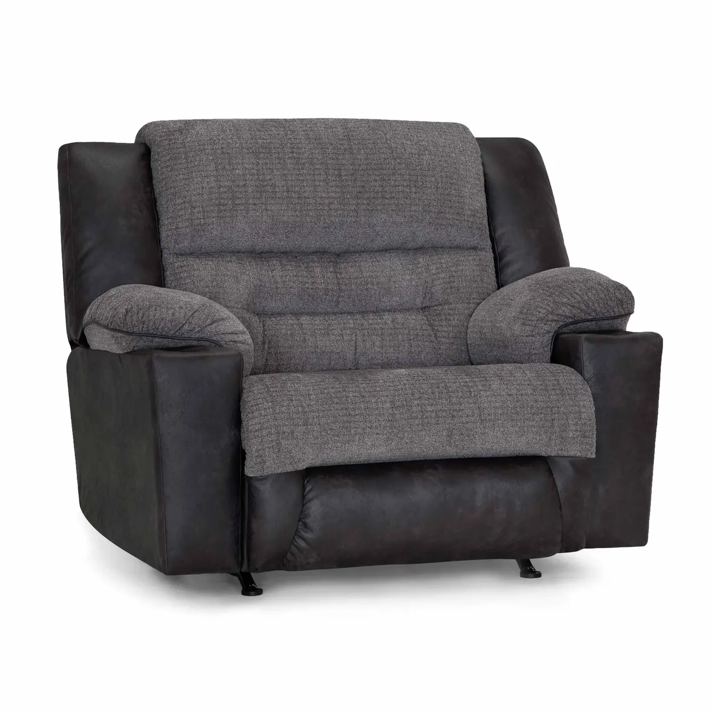 8592 Grant Power Rocker Recliner With Wand Control / Cupholder / Massage / Heat / Usb A Charger 8592-33