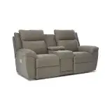Joel Power Reclining Loveseat w/ Headrest & Console - U49761 - Image 5