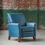 Riley High Leg Reclining Chair - 295448 - Image 3