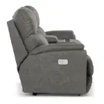 Trouper Power Reclining Loveseat w/ Headrest & Console - U49724 - Image 6