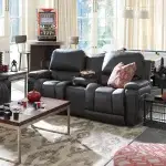 Greyson Power Reclining Loveseat w/ Headrest, Lumbar & Console - X49530 - Image 3