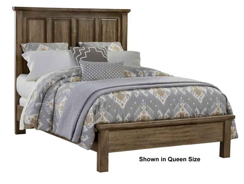 Maple Road Mansion Bed With Low Profile Footboard - 117-669/966/733/MS2