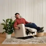 Finley Power Rocking Recliner w/ Headrest & Lumbar - 10X747 - Image 6