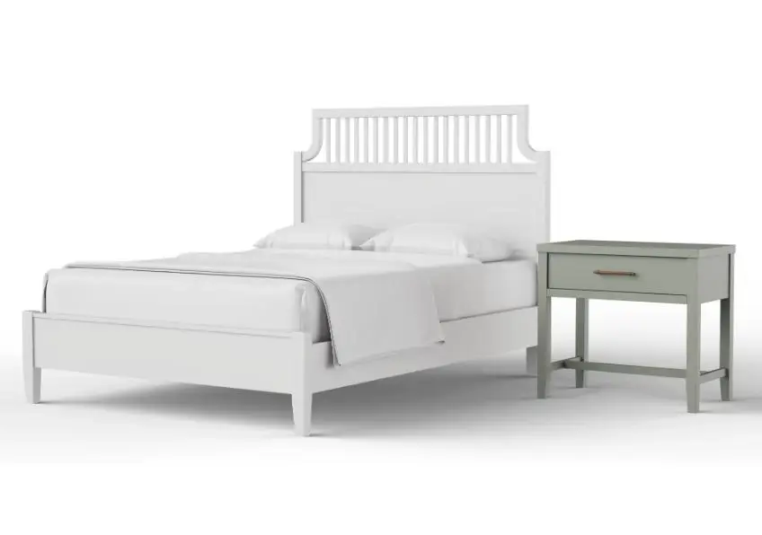 Pure Maple Garden Bed in Cal King - 184-668-866-944-MS2