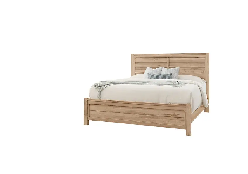 Cool Rustic Plank Bed in King - 176-668-866-933-MS2
