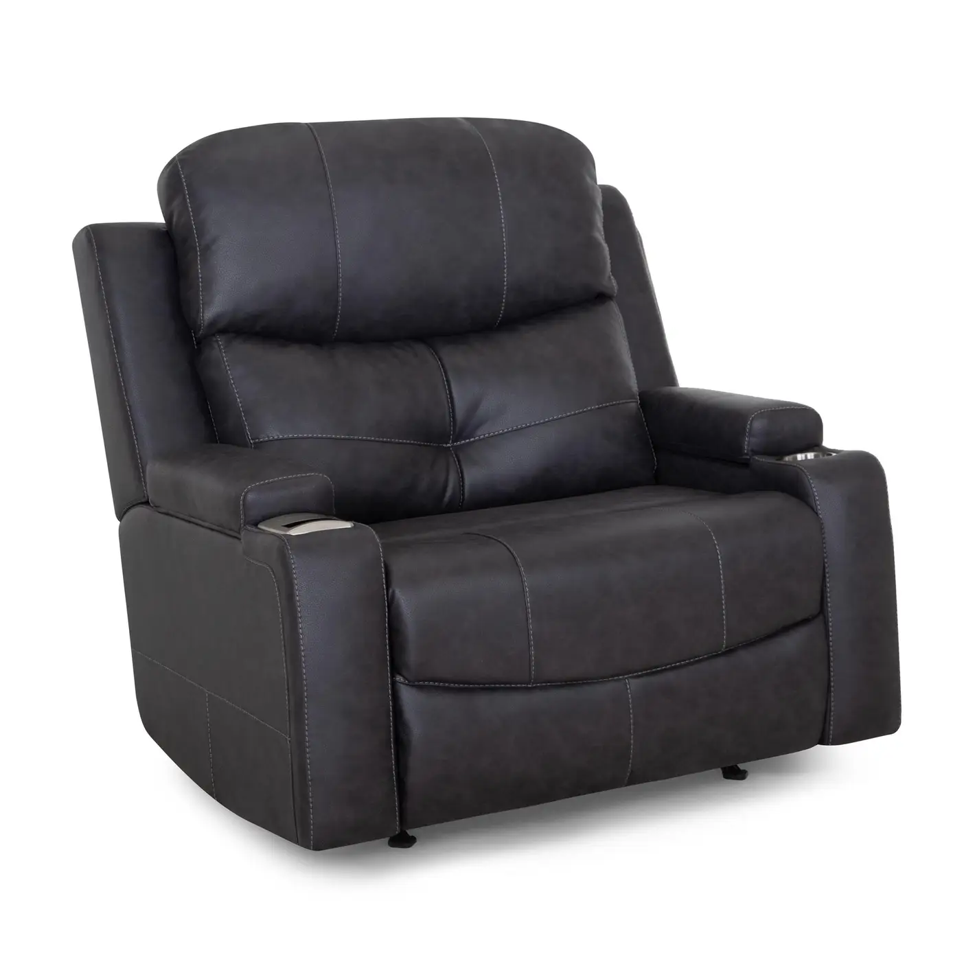 8507 Arlington Chair & A Half Recliner W/ Power Recline, Dual Storage Arms, Cupholder, Slot Charger & Usb 8507