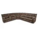 440 Brayden Manual Reclining Sofa W/ Table, Lights, Drawer W/ Lumbar Massage & Frosty Fridge 44039-59