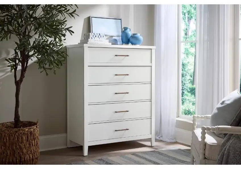 Pure Maple Chest - 5 Drwr - 184-115