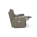 Joel Power Reclining Loveseat w/ Headrest & Console - U49761 - Image 8
