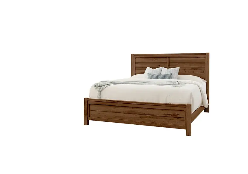 Cool Rustic Plank Bed in Cal King - 174-668-866-944-MS2