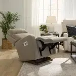 Finley Power Rocking Recliner w/ Headrest & Lumbar - 10X747 - Image 9