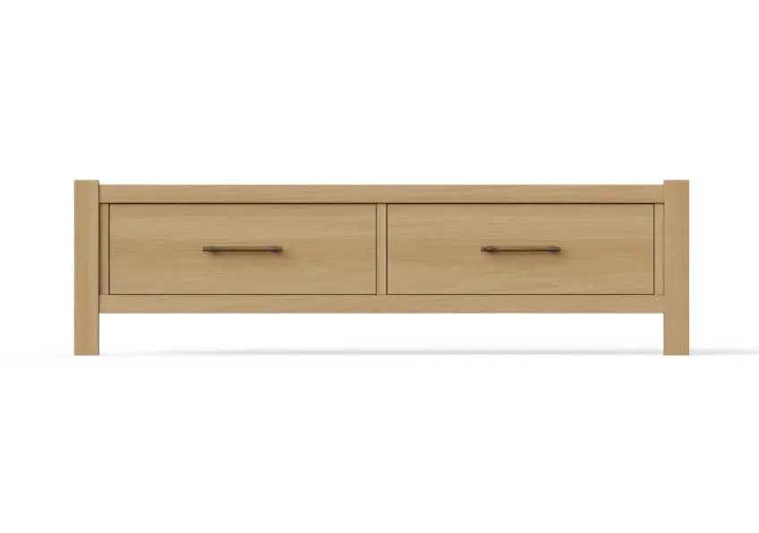 Pure Maple Poster Storage Bed - 182-669-066B-502-666T