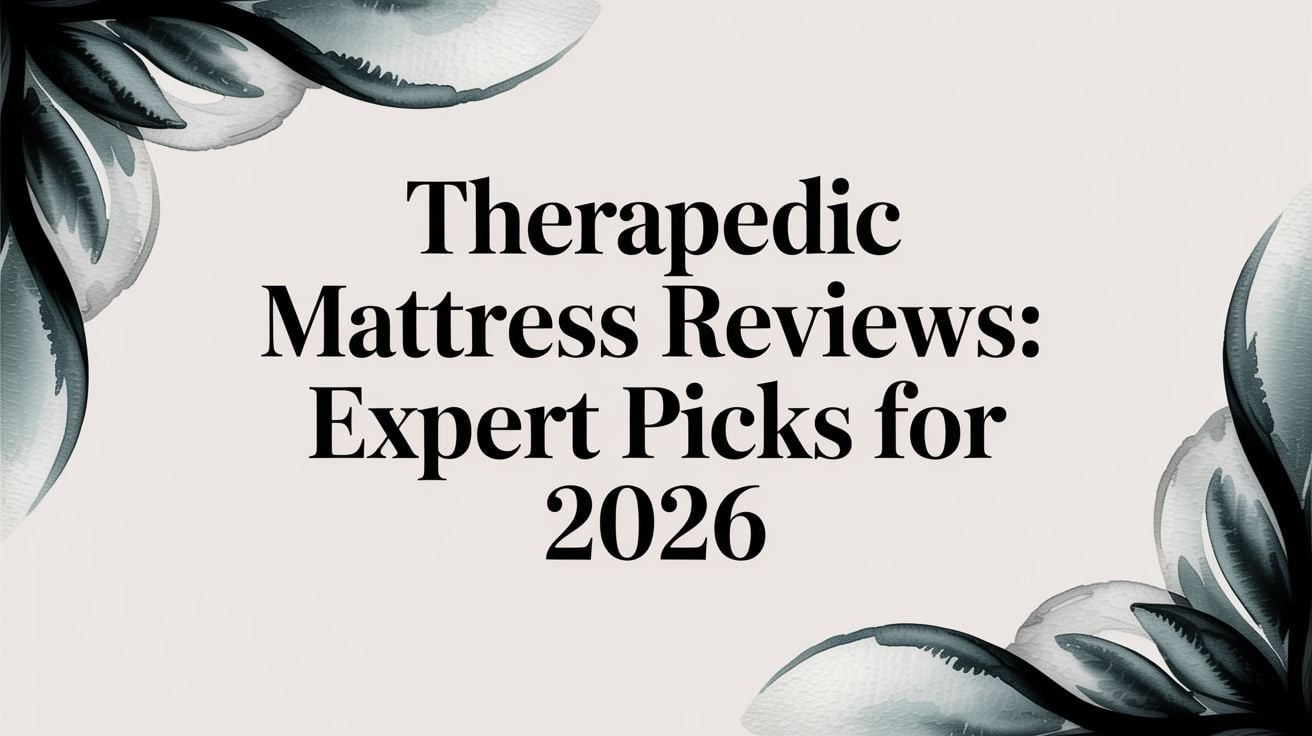 Therapedic Mattress Reviews Expert Picks