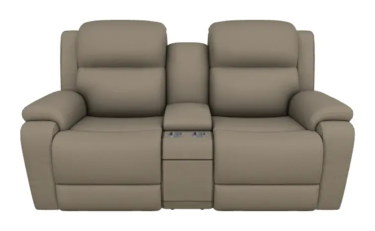 Dorian Power Reclining Loveseat w/ Headrest & Console - U49755