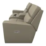 Apollo Power Reclining Loveseat w/ Headrest & Console - U49757 - Image 2