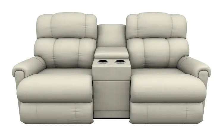 Pinnacle Power Wall Reclining Loveseat w/ Console Headrest & Lumbar - X39512