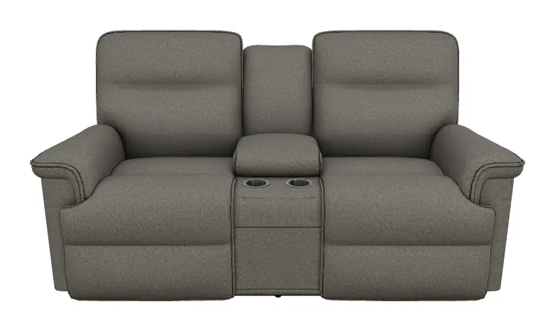 Jay Power Reclining Loveseat w/ Headrest & Console - U49706