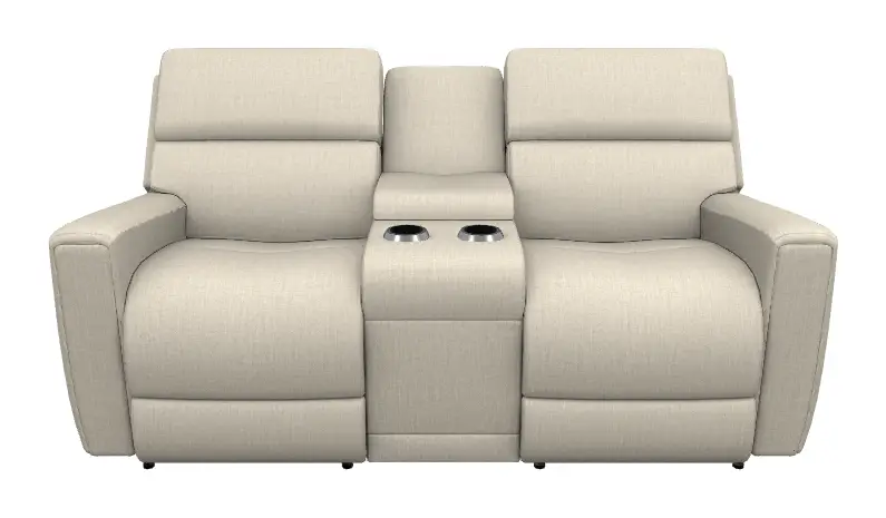 Apollo Power Reclining Loveseat w/ Console Headrest & Lumbar - X49757