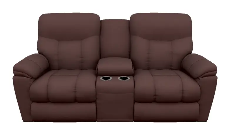 Morrison Power Reclining Loveseat w/ Headrest & Console - U49766