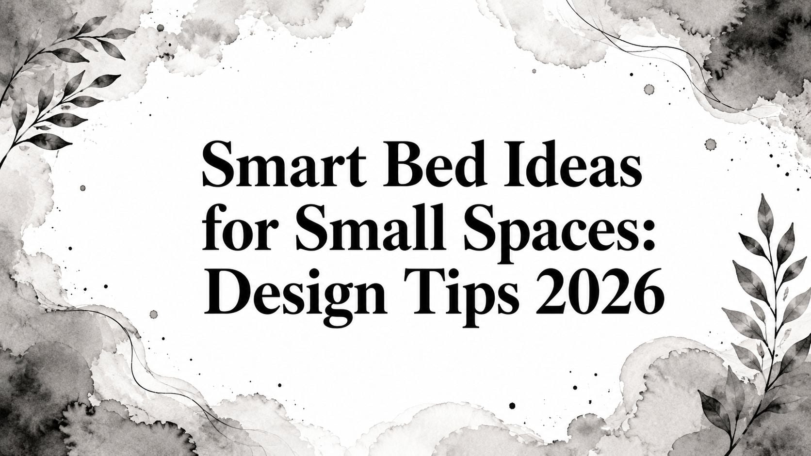 Bed Ideas For Small Spaces Design Tips