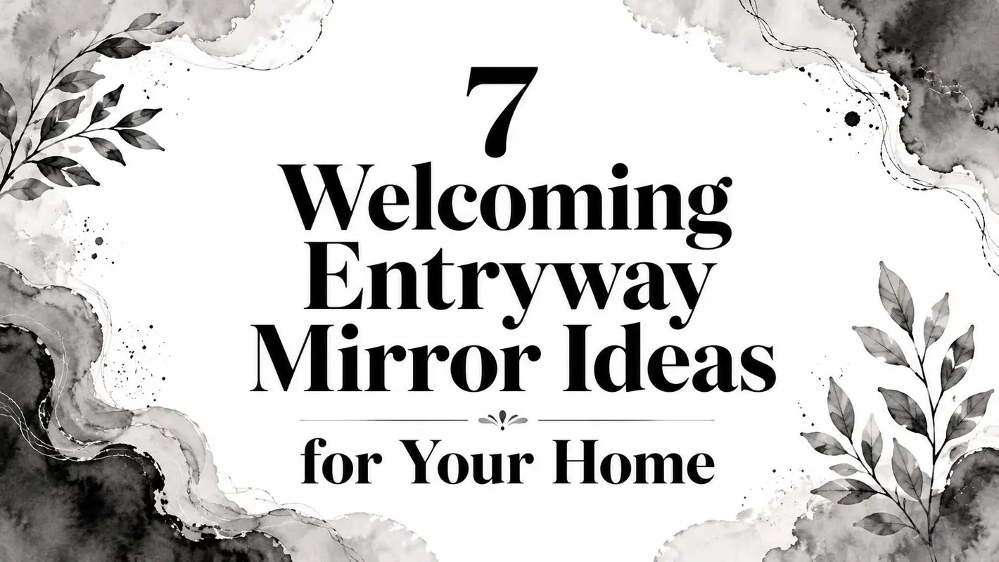 Entryway Mirror Ideas Mirror Decor